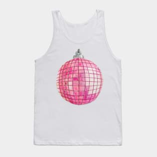 Christmas disco ball ornament Tank Top